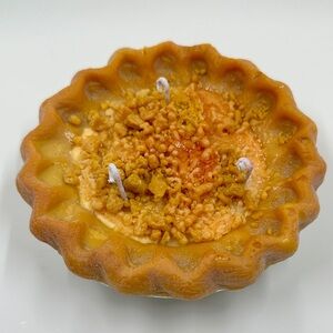 Peach Cobbler Pie Candle
